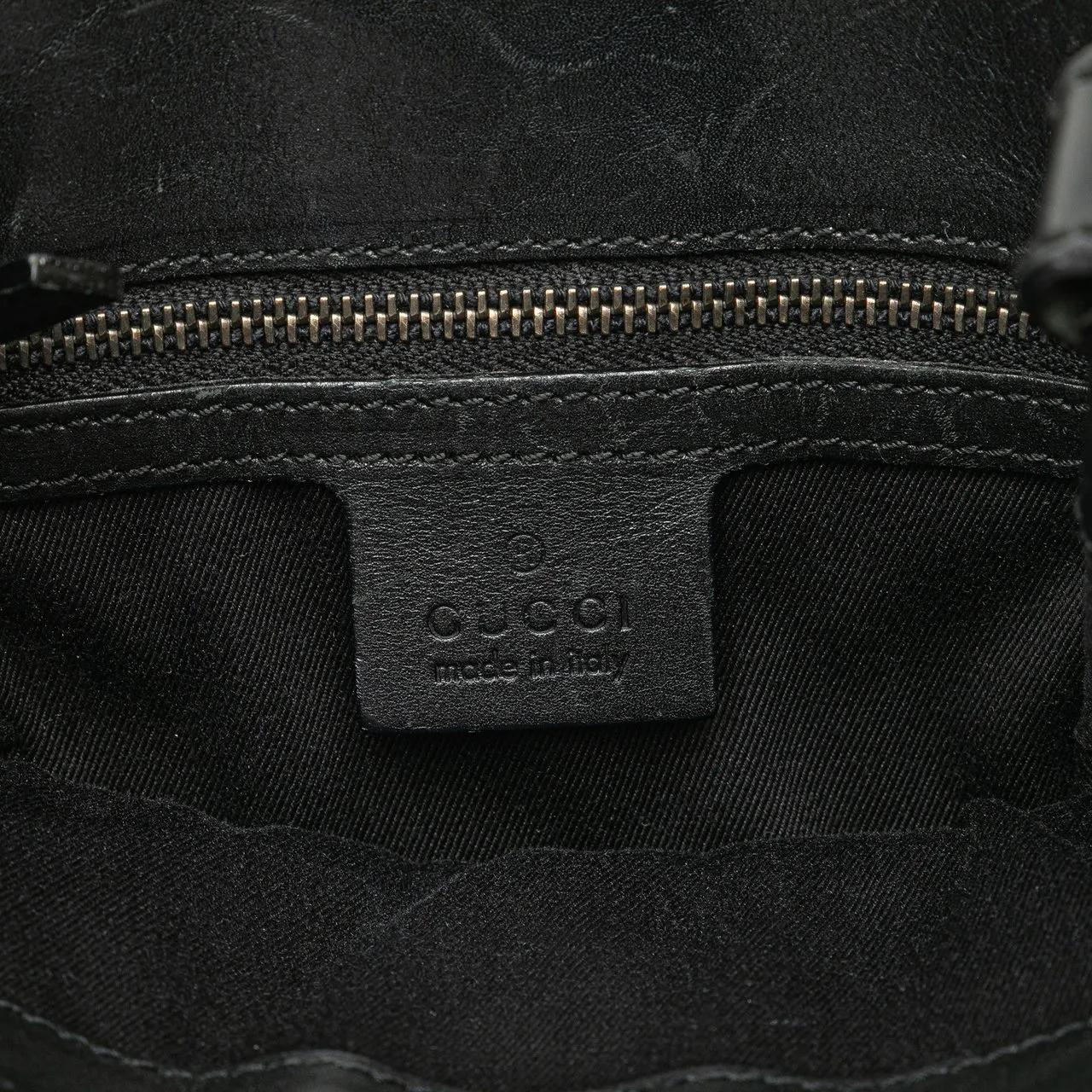 Thumbnail - Gucci Hobo Bags - 2000-2015 GG Canvas Shoulder Bag - Gr. unisize - in Schwarz - für Damen