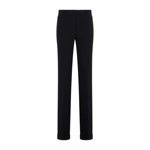 Akris  Navy Blue Marisa Flare Pant Blue