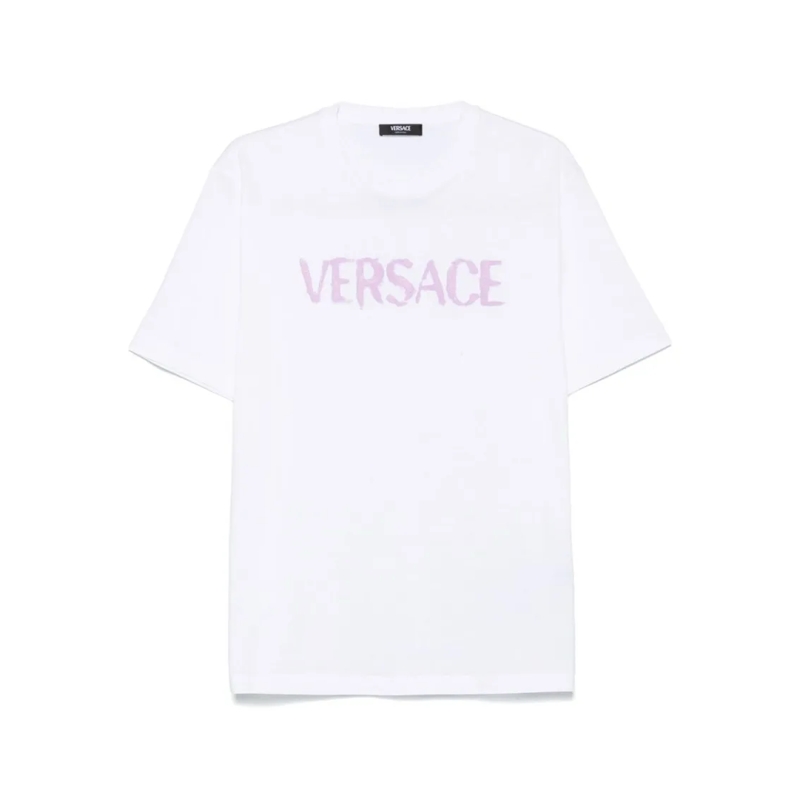 Versace T-Shirt Crew Neck T-Shirt White