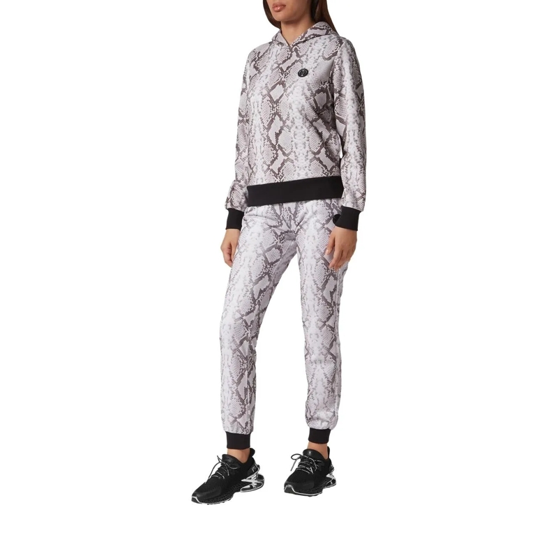 Plein Sport Daunenjacke Sweatjacke Mit Kapuze Python grau(Image 3)