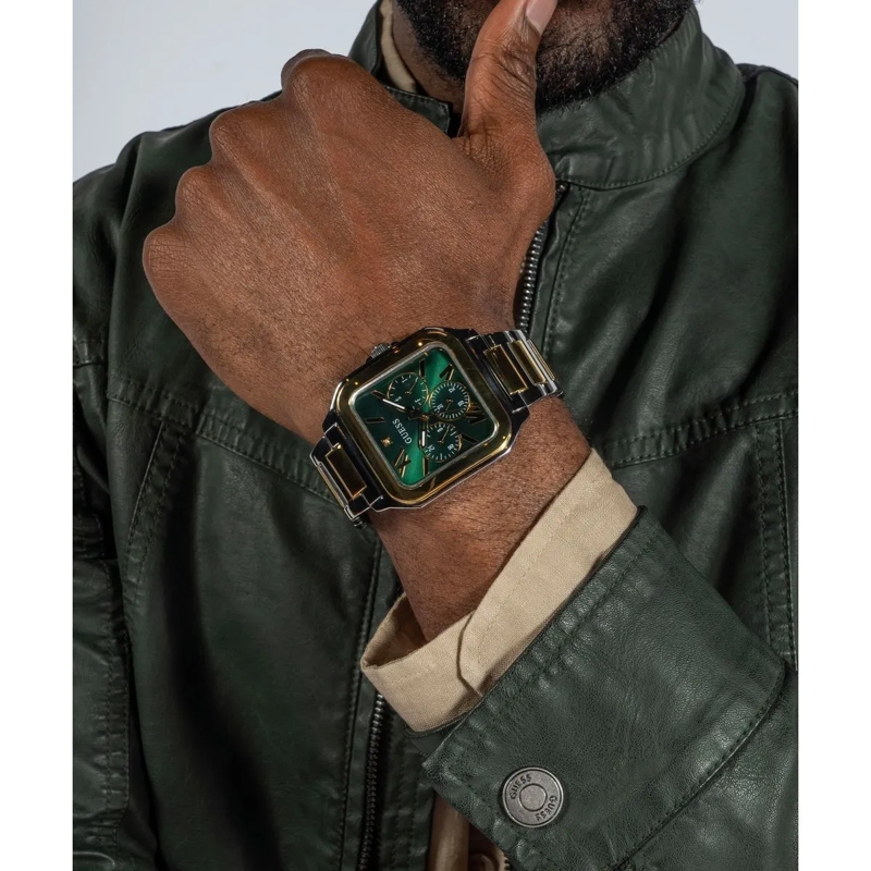 Guess Quarzuhr Quarz-Analoguhr Integrity silber(Image 5)