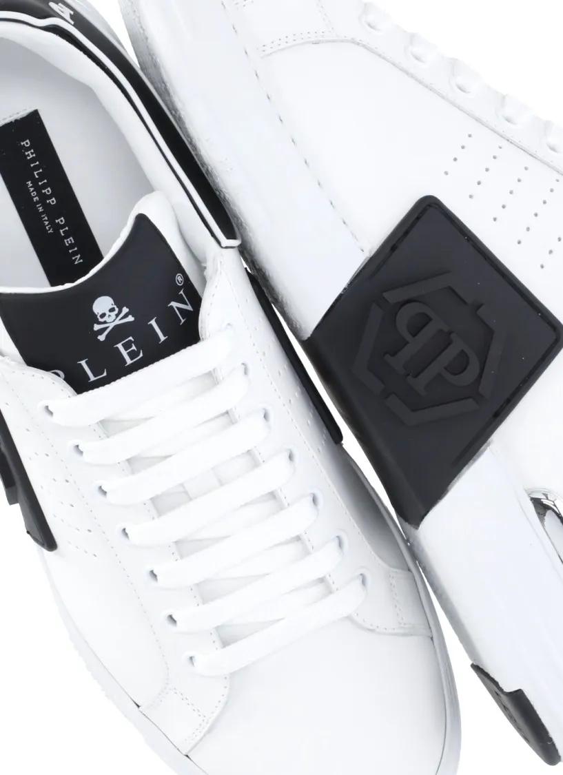 Thumbnail - Philipp Plein Low-Top Sneaker - Lo-Top Hexagon Sneakers - Gr. 43 (EU) - in Weiß - für Damen
