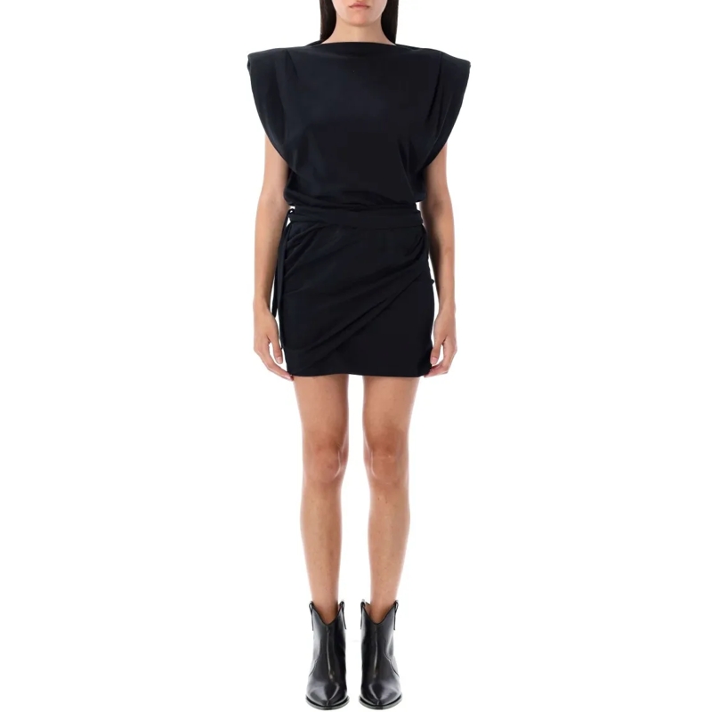 Isabel Marant Mini-robe Marielle Mini Dress Black