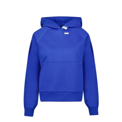 Ader Error Sweatshirt With Logo - Cotton - Blue Blue Huvtröja