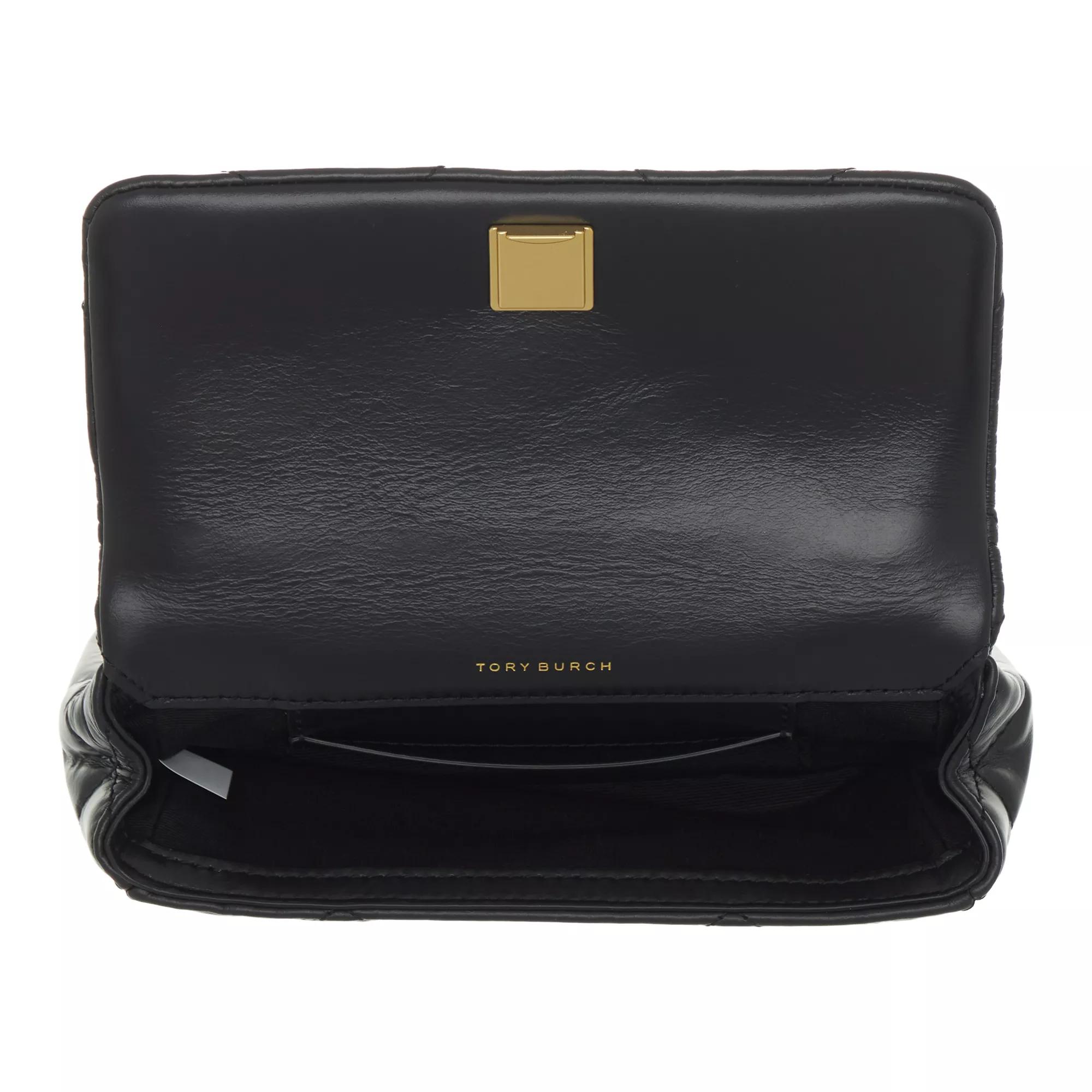 TORY BURCH Hobo bags Kira Diamond Quilt Mini Flap Bag in zwart