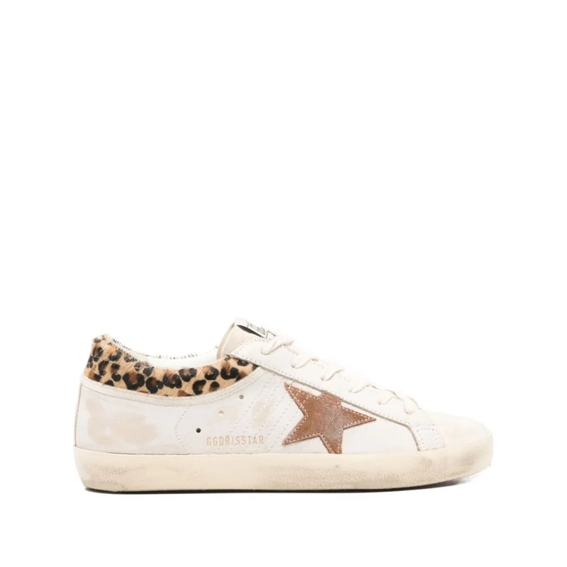 Golden Goose Low-Top-Sneaker Low-Top Sneakers With Distressed Finish Neutrals