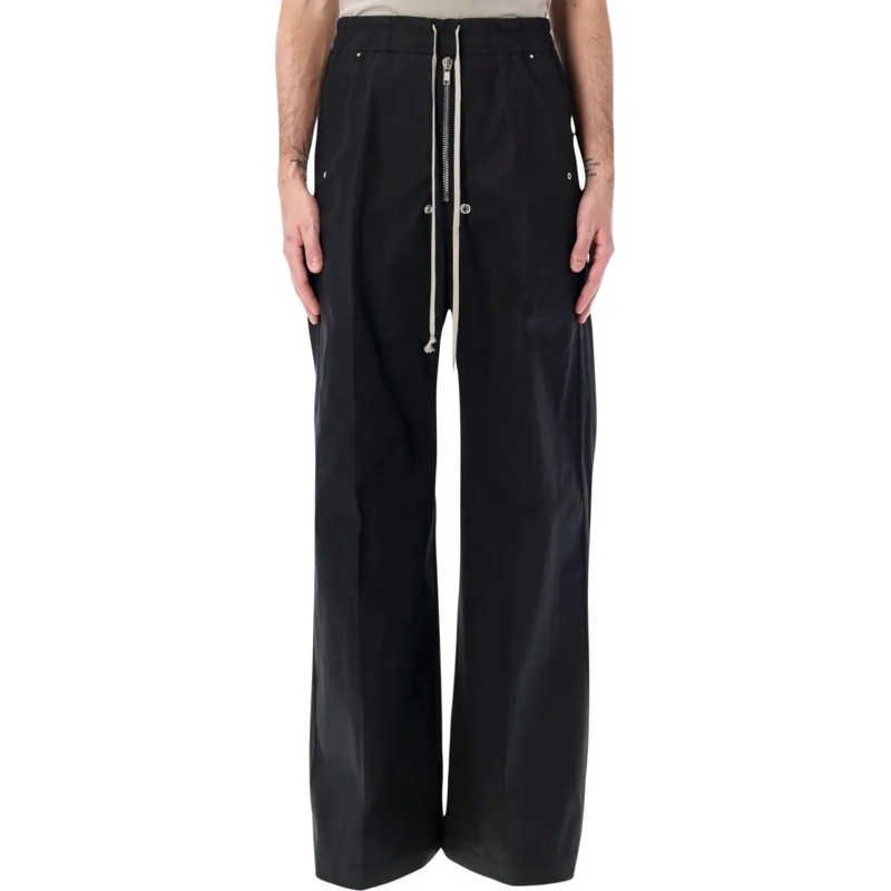 Rick Owens Pantalon Wide Bela Pants Black