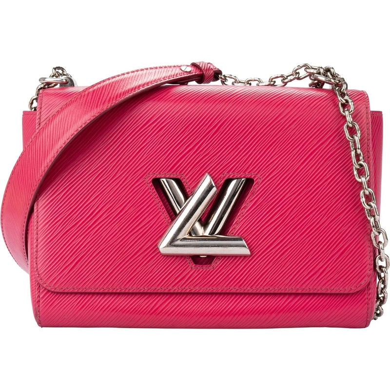 Louis Vuitton Schultertasche Louis Vuitton Pink Epi Leather Twist Crossbody Bag rose