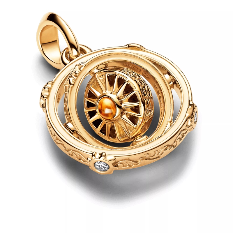 Pandora Anhänger Game of Thrones Spinning Astrolabe Dangle Charm Yellow(Image 7)