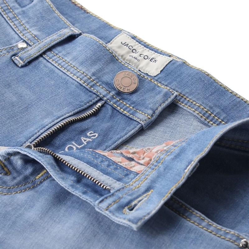 Jacob Cohen Bermuda Shorts Slim-Fit Shorts Nicolas blau(Image 3)