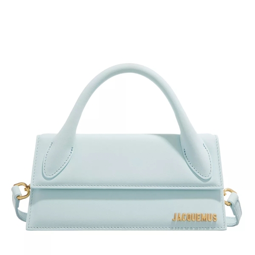 Jacquemus Le Chiquito Long signature handbag Pale Blue Mini sac