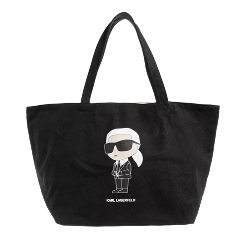 Karl Lagerfeld Ikonik Karl Canvas Shopper Black Borsa da shopping