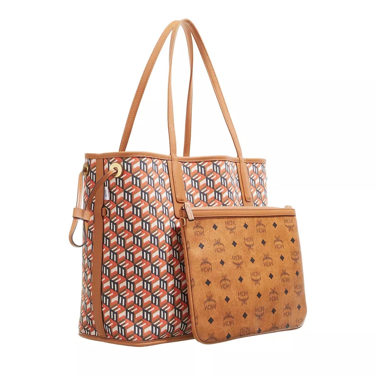 Mcm monogram tote outlet bag