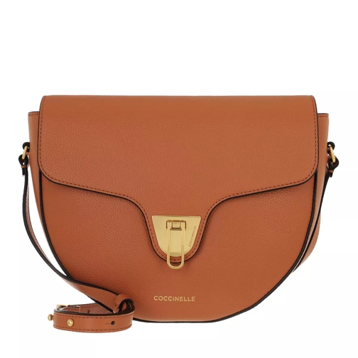 Coccinelle Handbag Bottalatino Leather  Chestnut Crossbody Bag