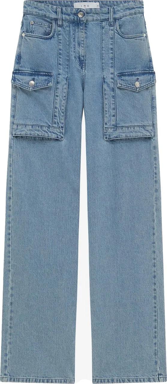 Thumbnail - Iro - jeans blauw - Größe FR 40 - blue
