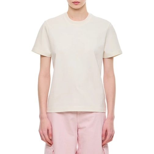 Bottega Veneta T-Shirts Cotton T-Shirt Neutrals