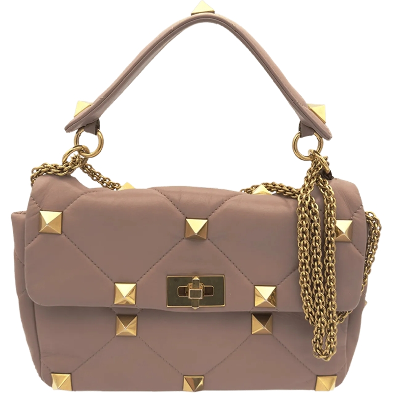 Valentino Garavani Tote Valentino Roman Stud - Nude beige(Image 2)