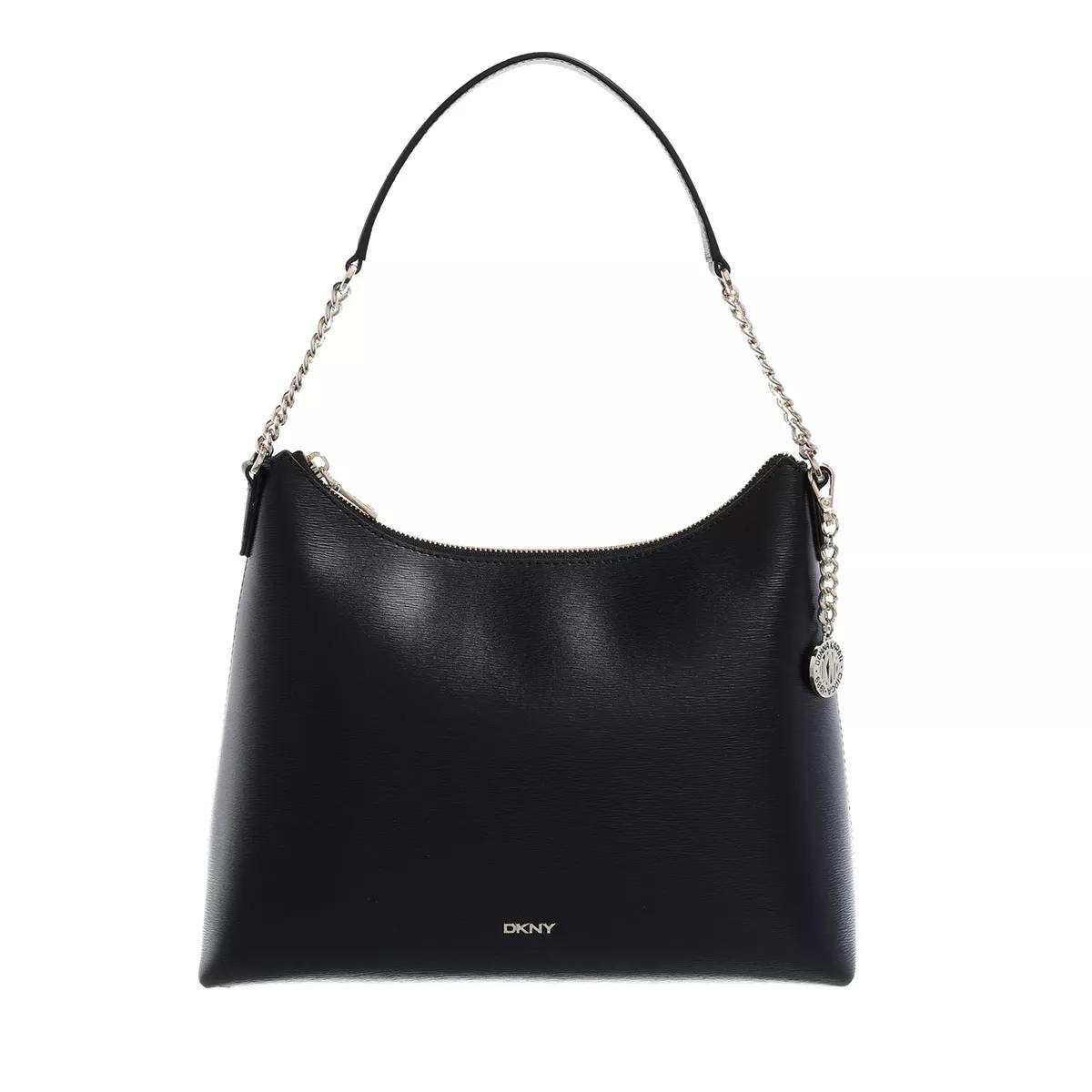 DKNY Bryant Conv Hobo Black Gold Hobo Bag