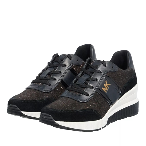 MICHAEL Michael Kors Low-Top Sneaker Mabel Trainer Black Bronze