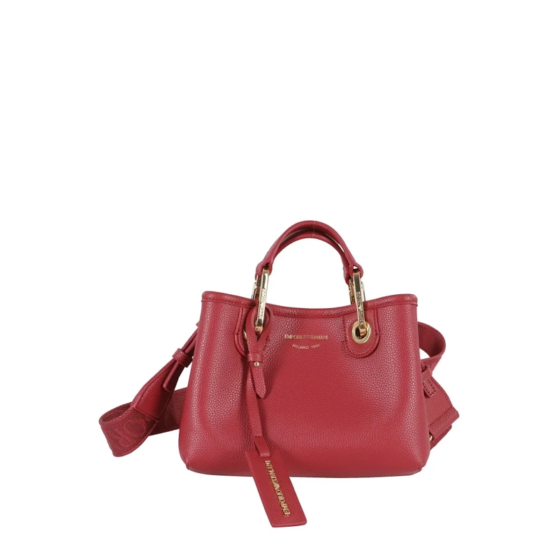 Emporio Armani Tote Myea Mini Shopping Bag Red