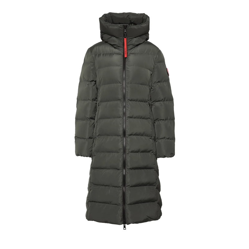 No1 Como Wintermantel Steppmantel ZUERS khaki