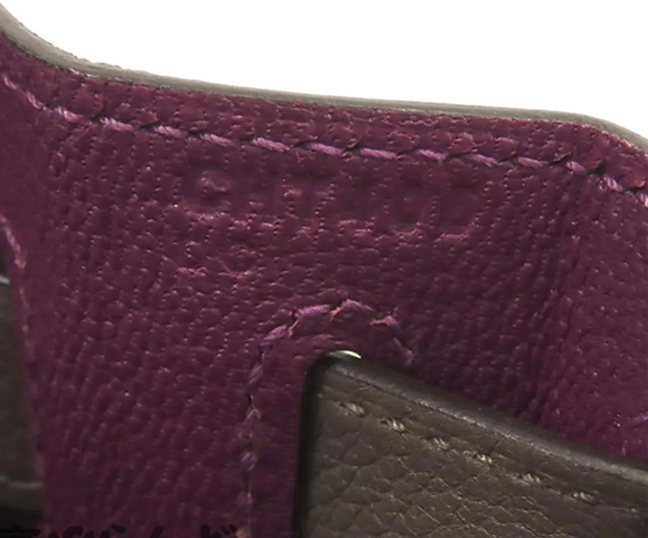 Hermès Crossbody bags Special Order Evercolor Kelly II Retourne 28 in oranje