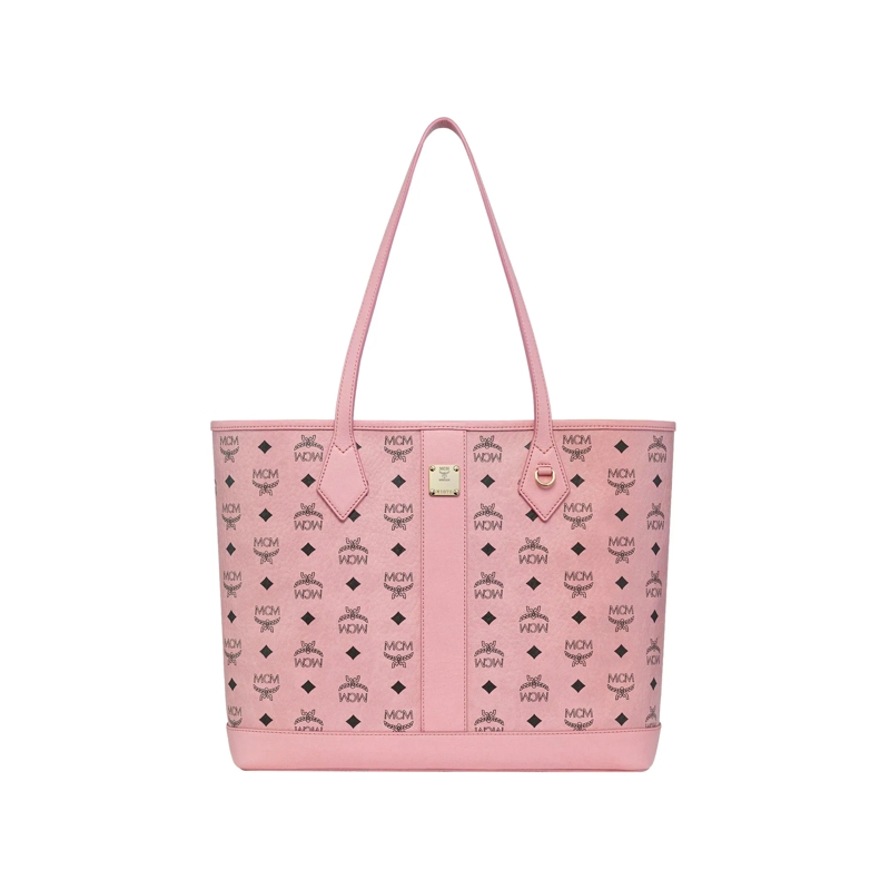 MCM Shopper Shoppers & Totes Neuer Liz Shopper in Visetos rosa