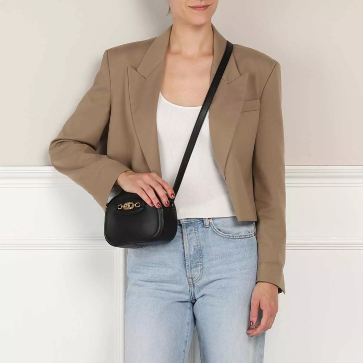 Lauren by Ralph Lauren Leather Medium Jordynn Crossbody Bag in Brown