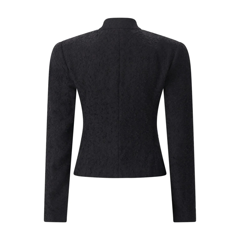 Magda Butrym Blazer Blazer aus Wolle & Seide schwarz(Image 3)
