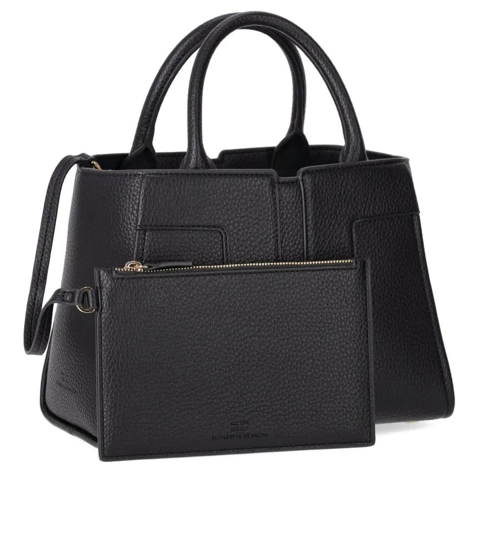 Elisabetta Franchi Crossbody bags Black Medium Handbag Black in zwart