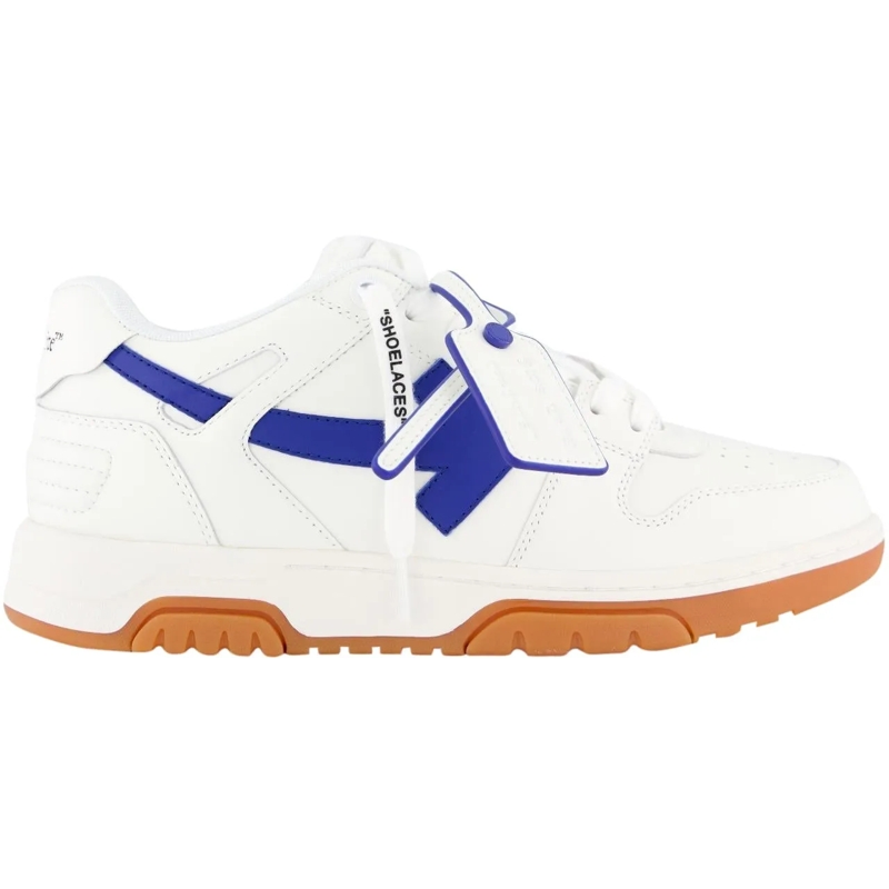 Off-White Low-Top-Sneaker Heren Out Of Office Sneaker Blauw/Wi blau