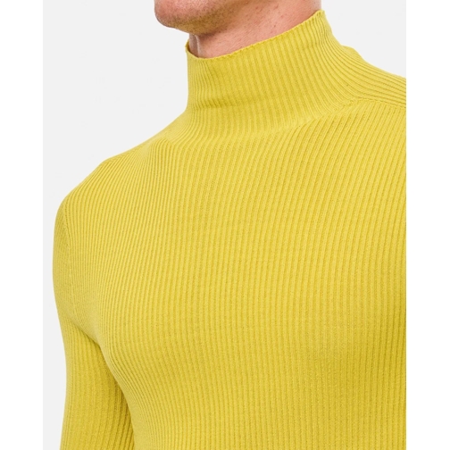 RIER Pullover Yellow Ribbed Turtleneck Yellow (Image 4)