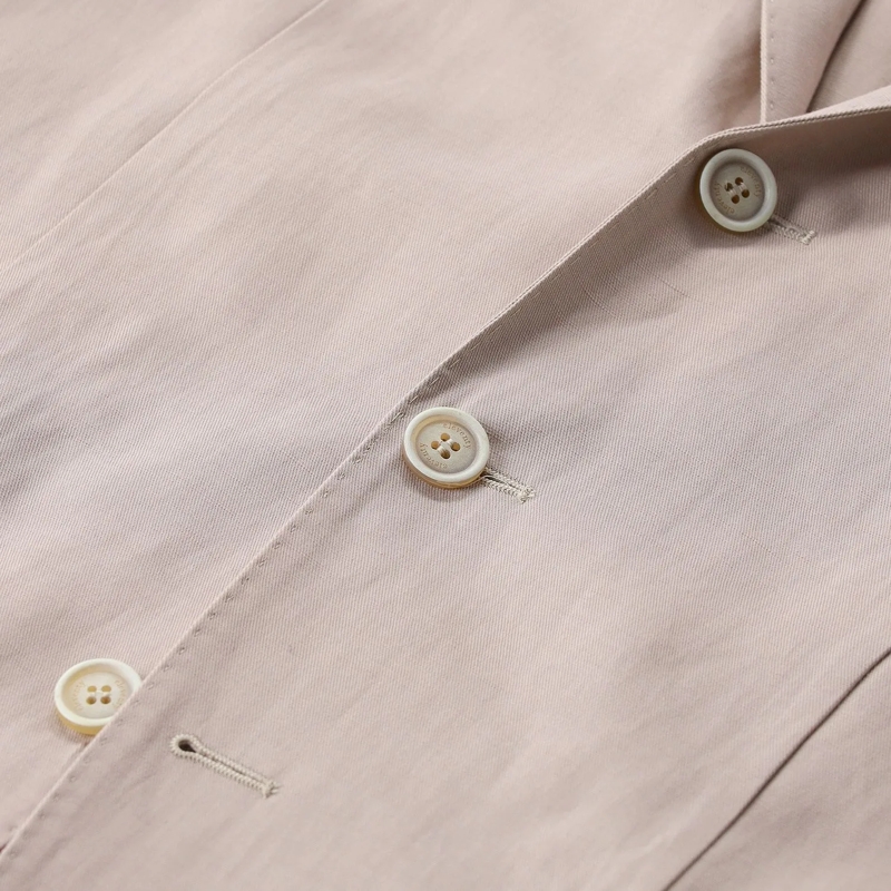 Eleventy Anzugjacke Sakko aus Leinenmix pink(Image 4)