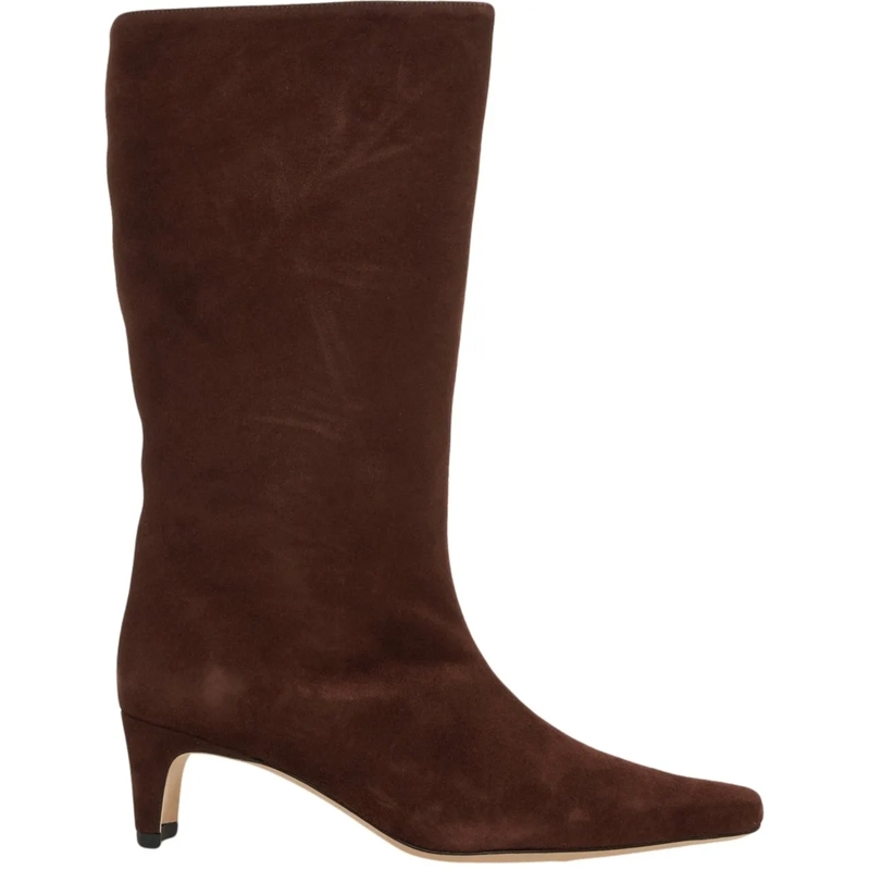 Staud Stiefel Suede boots 'Wally' braun