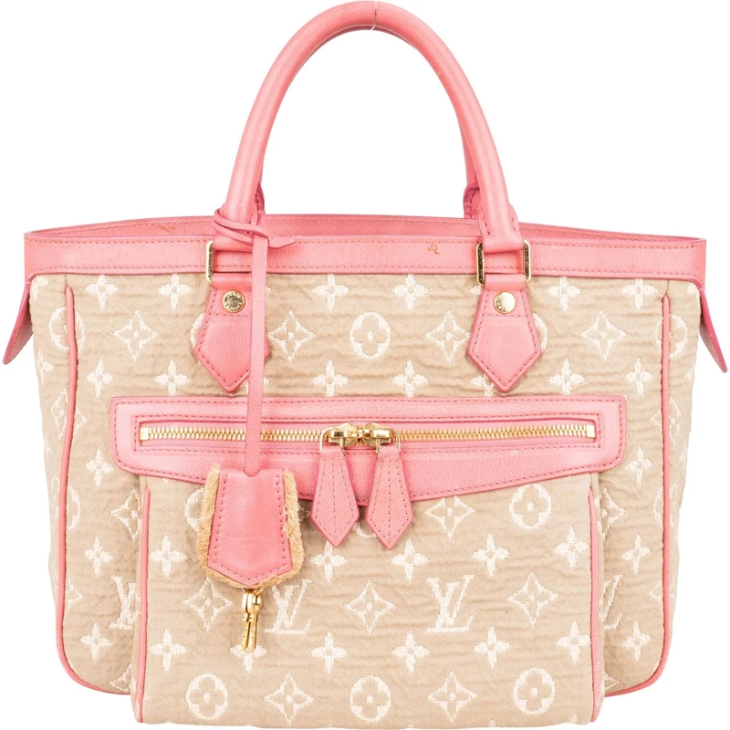 Louis Vuitton Tote Louis Vuitton Denim Monogram Sabbia Handbag rose