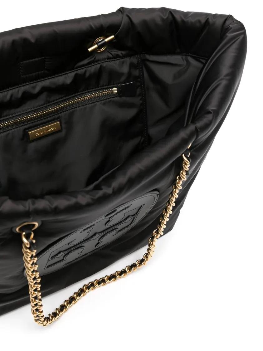 TORY BURCH Shoppers & Totes Ella Chain Soft Tote in zwart