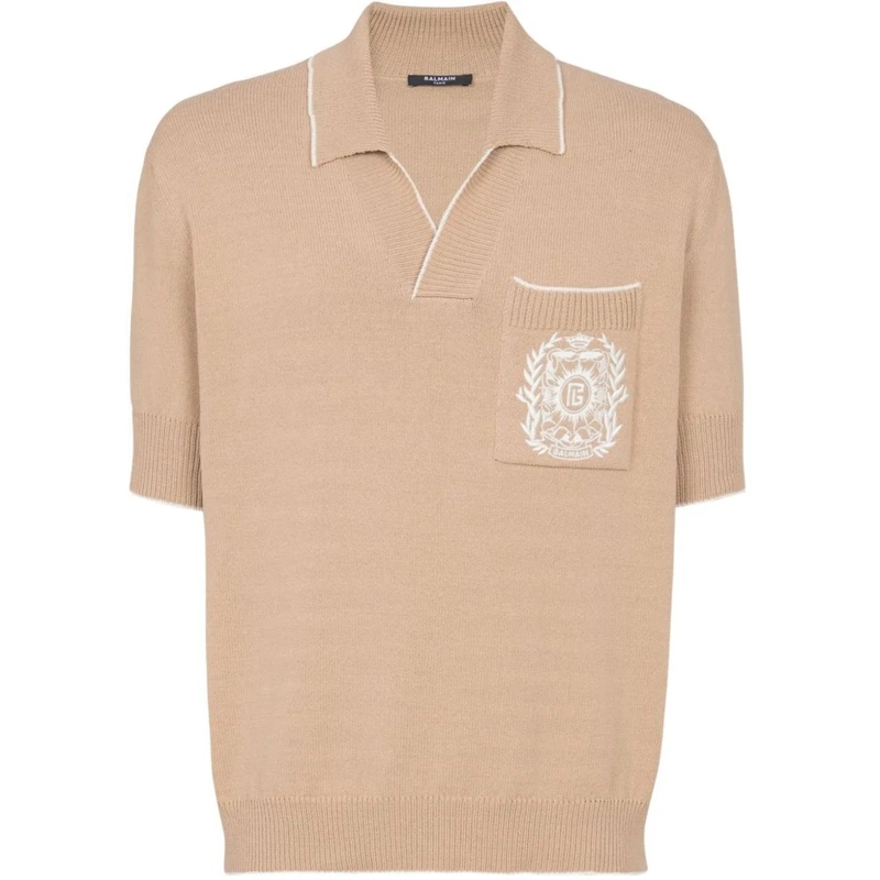 Balmain Polohemd T-Shirts And Polos Beige beige