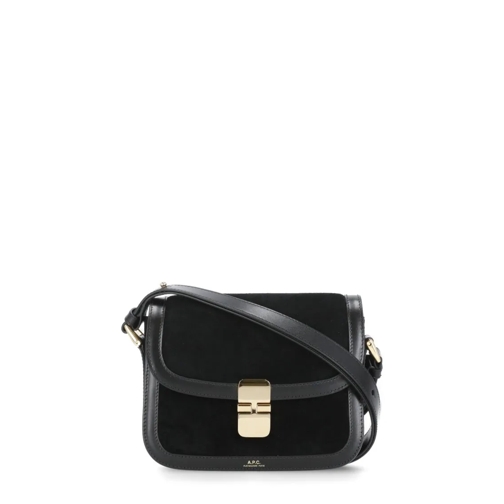 A.P.C. Grace Shoulder Bag Black Axelremsväska