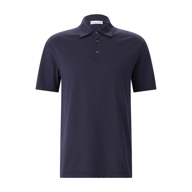 Roberto Collina Polohemd Poloshirt aus Baumwolle weiß(Image 4)