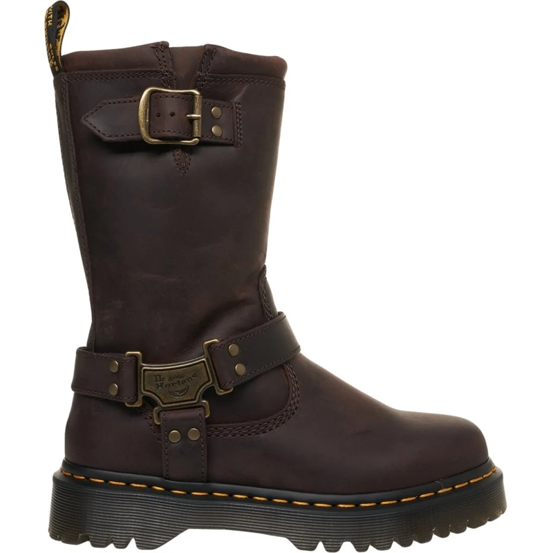 Dr. Martens Bottes Biker-boots 'Anistone' braun