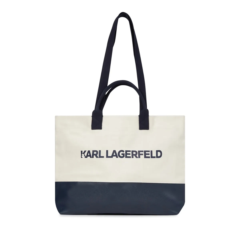 Karl Lagerfeld Shopper Shopper mit Logo Shopper beige