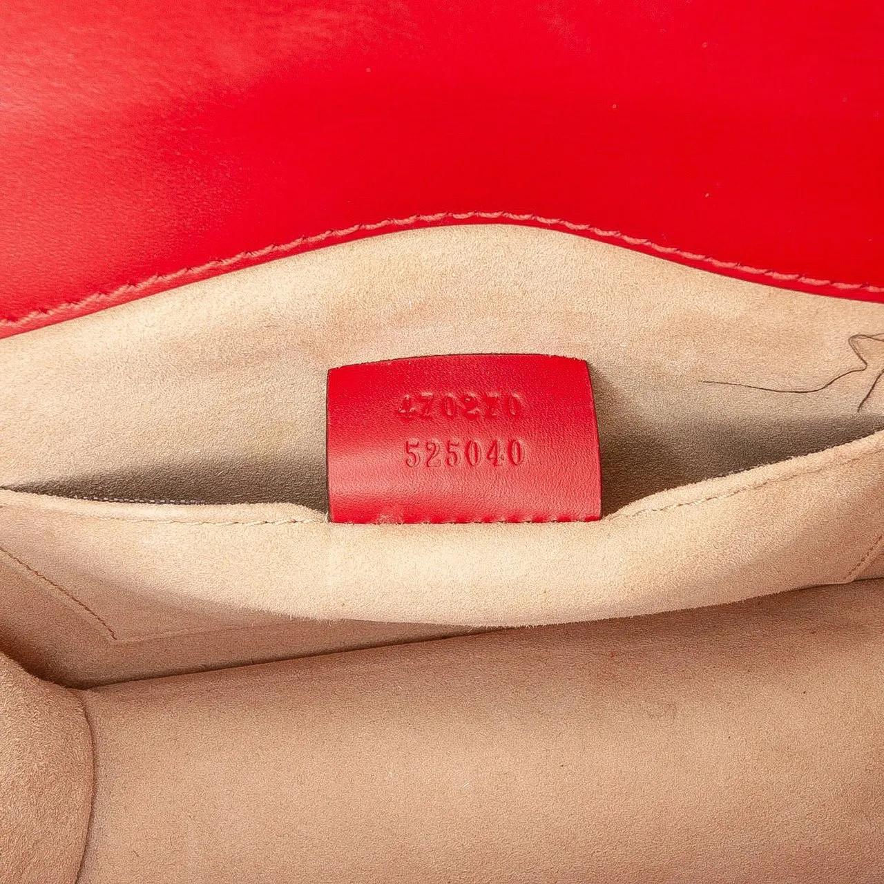 Thumbnail - Gucci Hobo Bags - Mini Calfskin Sylvie Satchel - Gr. unisize - in Rot - für Damen