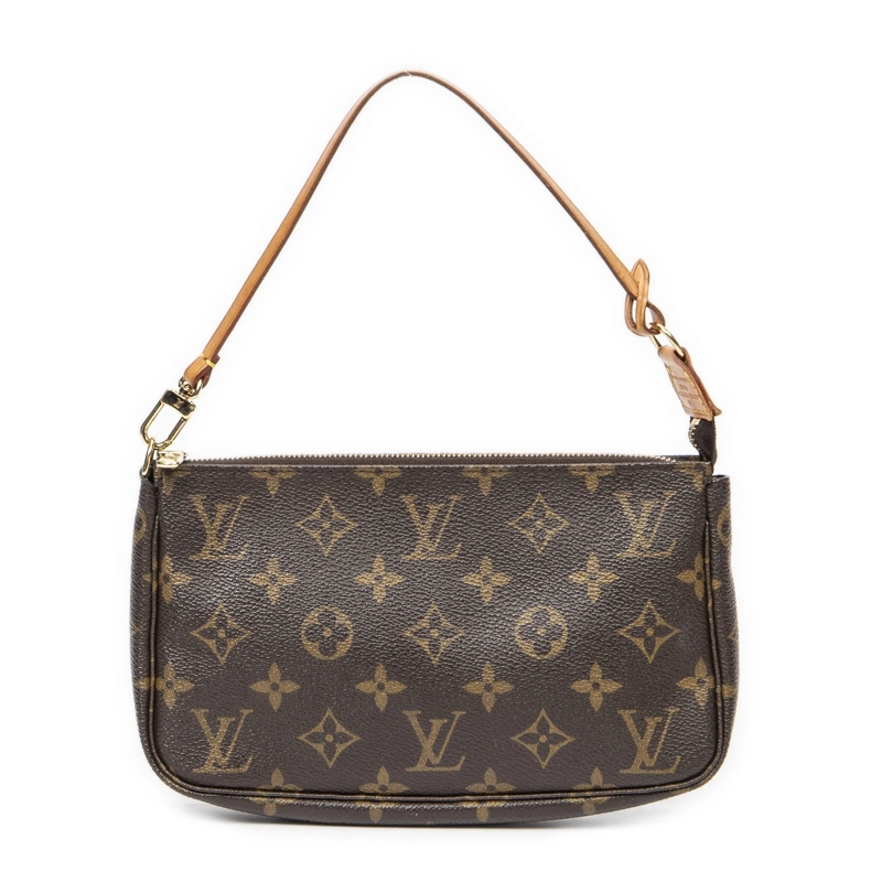 Louis Vuitton Crossbody Bag Accessory Pouch braun