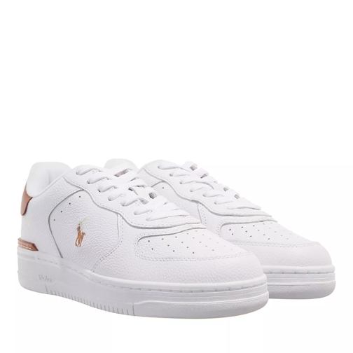 Polo Ralph Lauren Masters Crt Sneakers Low Top Lace White/Tan Multi Pp lage-top sneaker