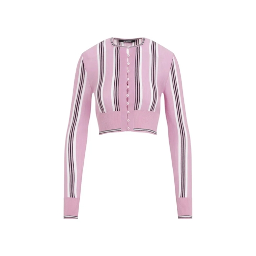 Jacquemus Strickjacke Le Cardigan Spiaggia Cardigan Pink