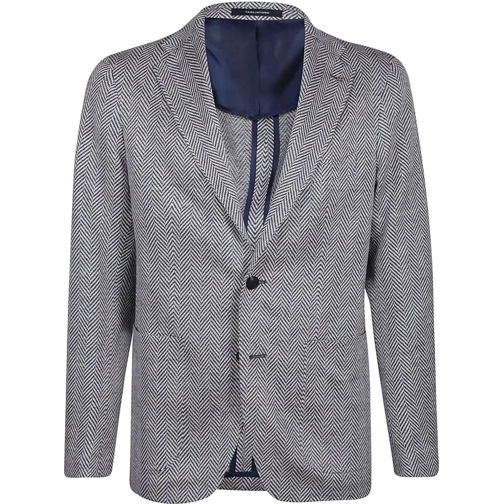 Tagliatore Daunenjacken Jacket Blue blau