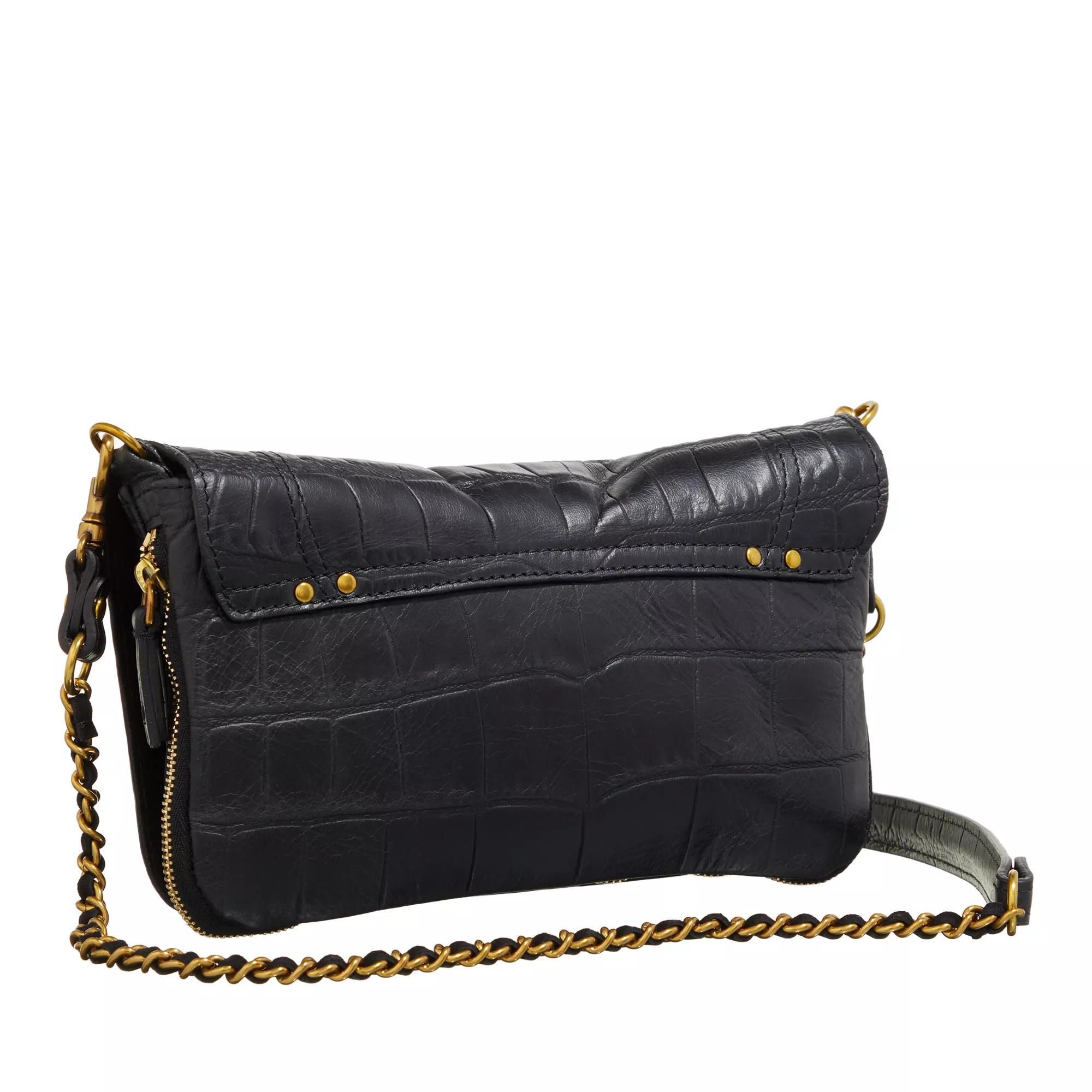 Jerome Dreyfuss Crossbody bags Bobi S in zwart