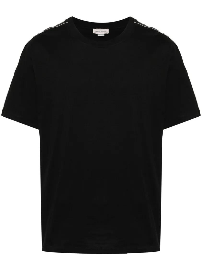 Alexander McQueen - Cotton T-Shirt - Größe M - schwarz