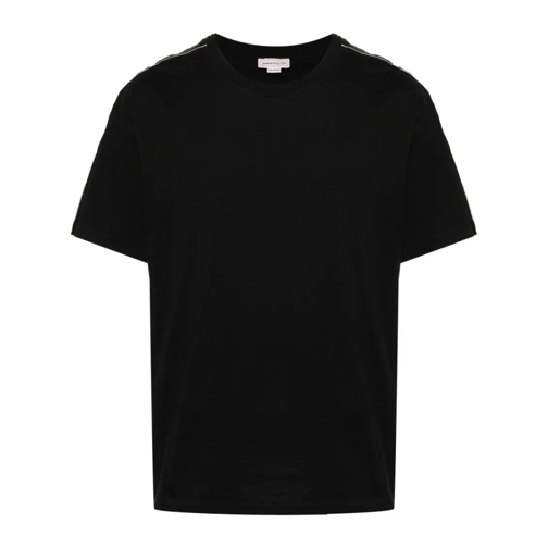 Alexander McQueen Cotton T-Shirt Black T-Shirts