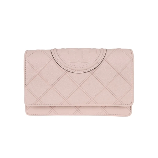 Tory Burch Geldbörse Fleming Soft Grained Chain Wallet Pink